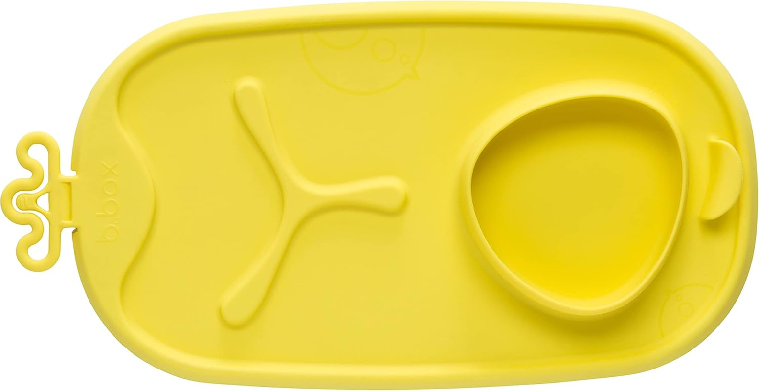 B.Box Roll + Go Mealtime Mate - Lemon Sherbet image number 3