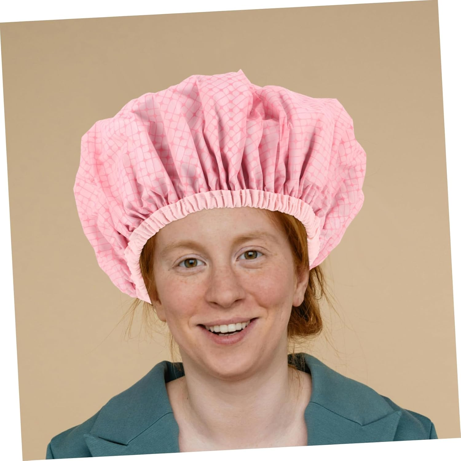 Heated Hair Steamer Cap for Deep Conditioning Double-Layer Thickened Waterproof Design, Thermal Steam Processing Cap Suitable for Long Hair Salon and Home Use image number 6