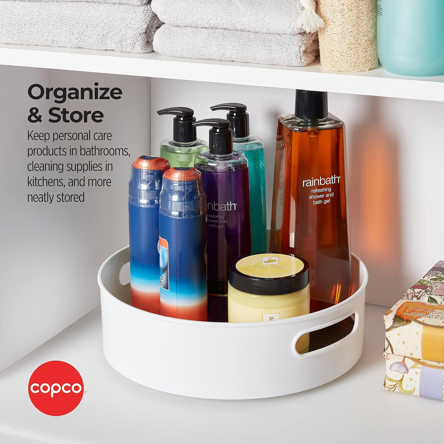 Copco Non-Skid Storage Turntable, 12-Inch, Gray image number 5