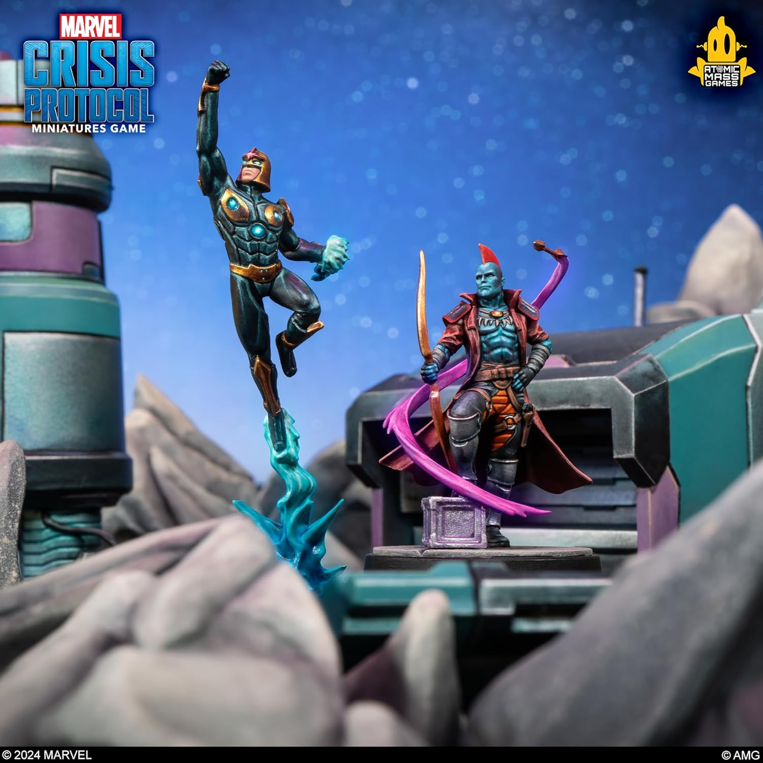 Atomic Mass Games Asmodee North America 240941 Embargoed Marvel Crisis Protocol Miniatures Game) image number 4