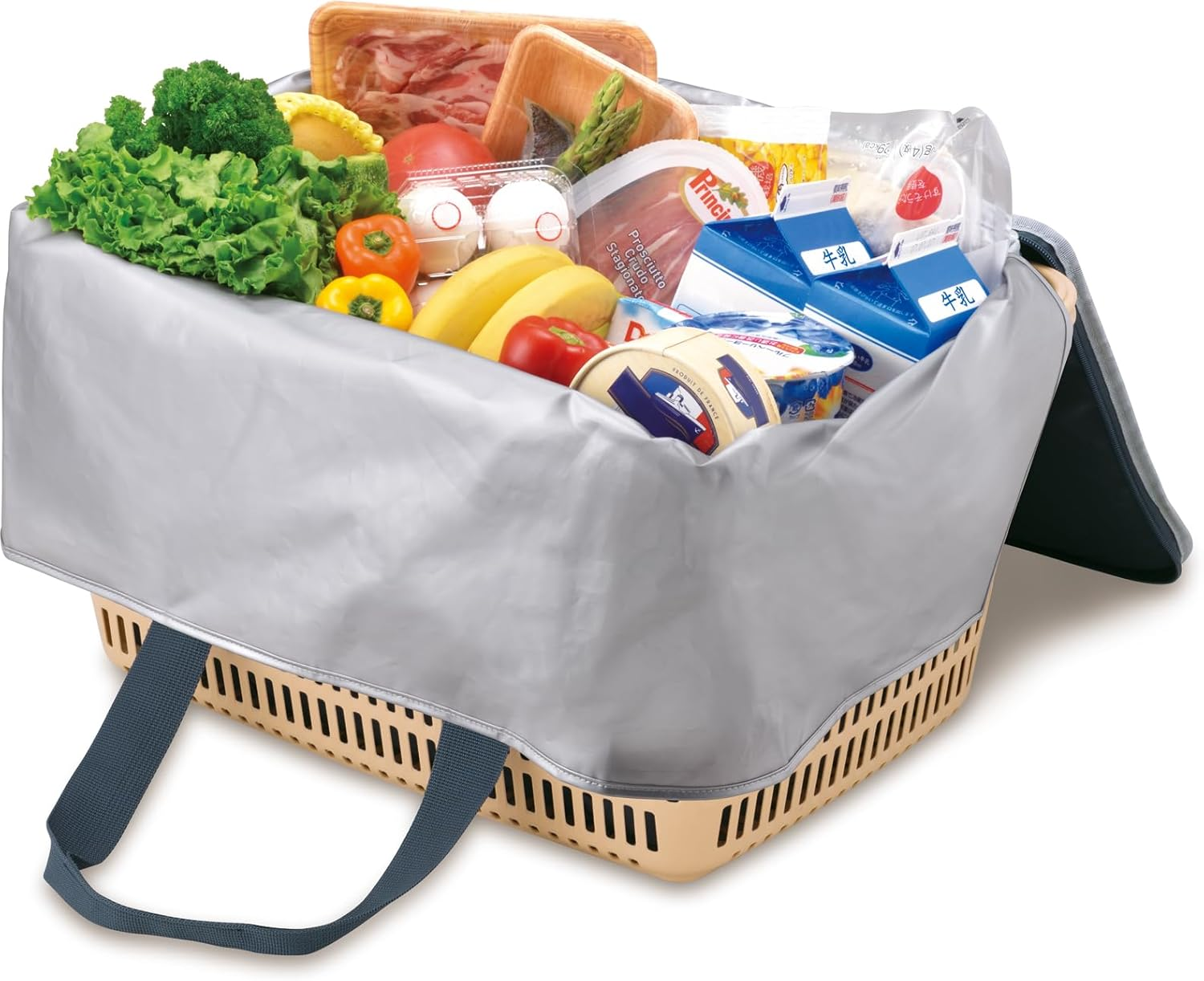 Thermos Cooler Shopping Basket Bag, 6.8 Gal (25 L)