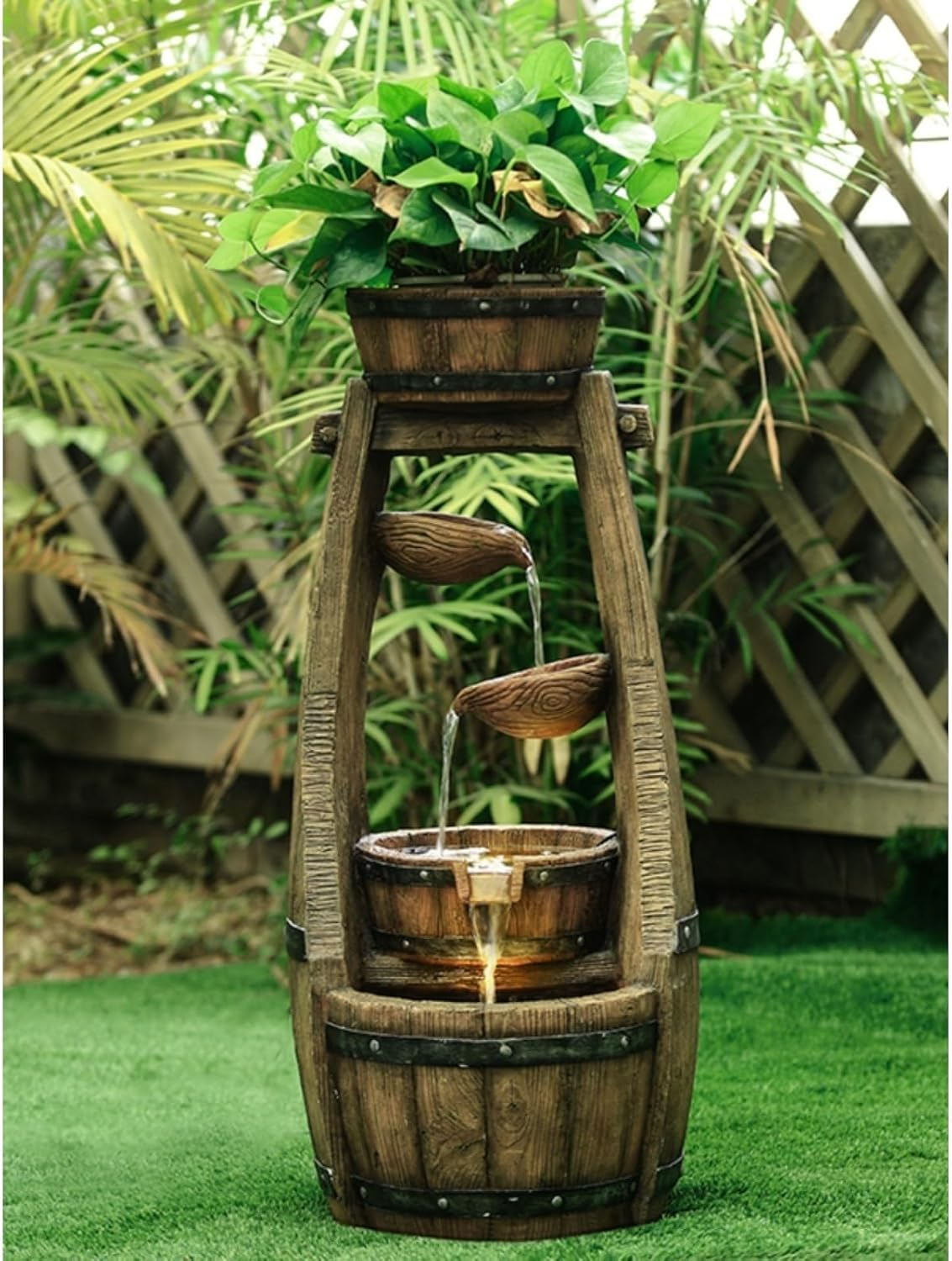 Outdoor Fountain Creative Floor Water Decoration,Outdoor Garden Fountain,Circulating Landscape Balcony Home image number 6