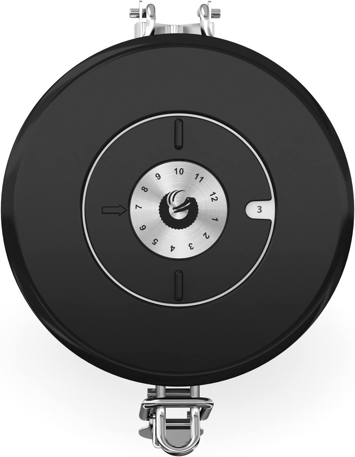 Coffee Gator Coffee Canister Airtight, 16Oz Stainless Steel and 4Oz Borosilicate Glass Travel Kitchen Food Storage Container with Date Tracker, Scoop for Beans, Ground, Sugar, Tea, Cookies Jars image number 1