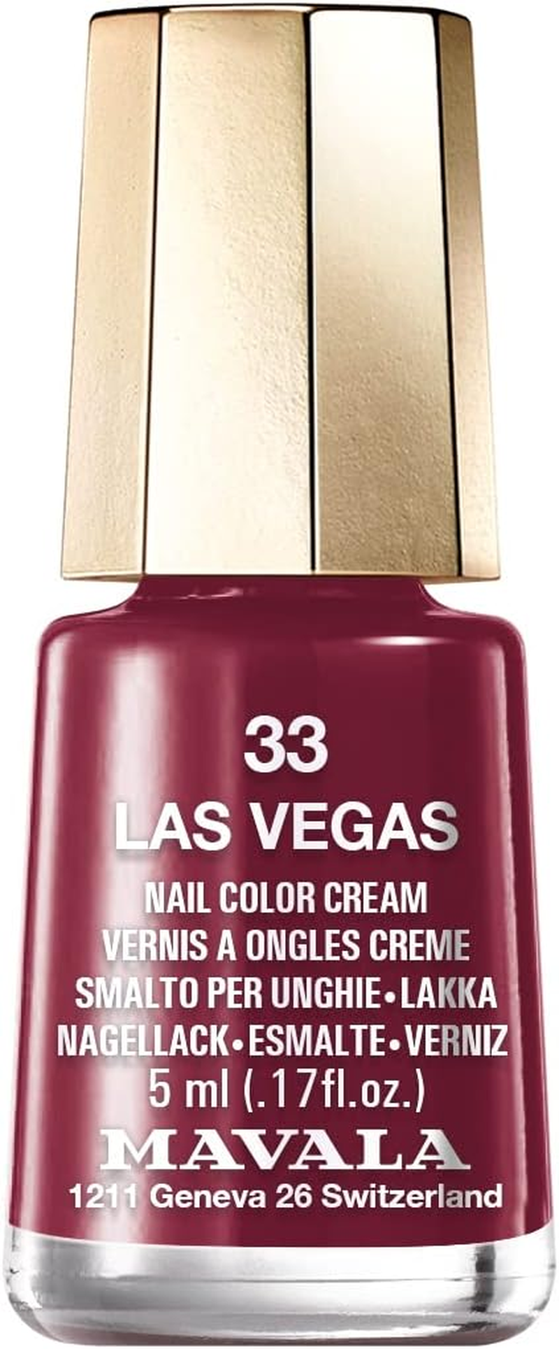 Mavala Switzerland Mini Color Nail Polish - Las Vegas, Las Vegas, 5 Ml image number 3