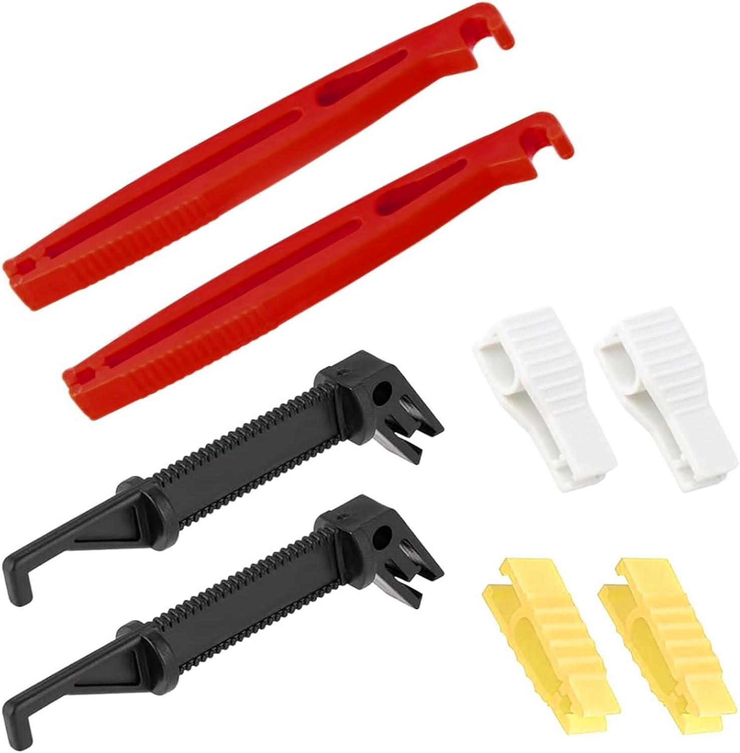 Qioon 8 PCS Blade Glass Fuse Insertion Puller Set, Plastic Automotive Fuse Extractor and Replacement Tool for Car, Motorcycle, and Truck, 4 Sizes image number 6
