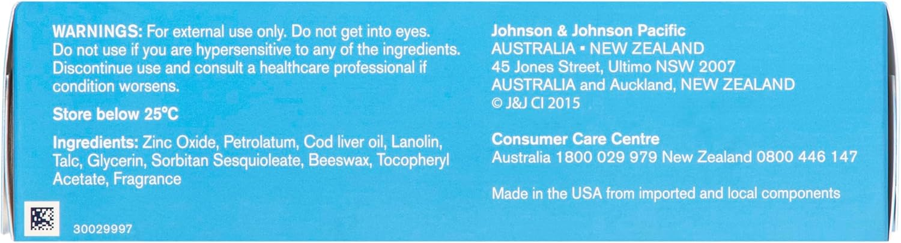 Desitin Rapid Protection Nappy Rash Barrier Ointment 100G image number 1