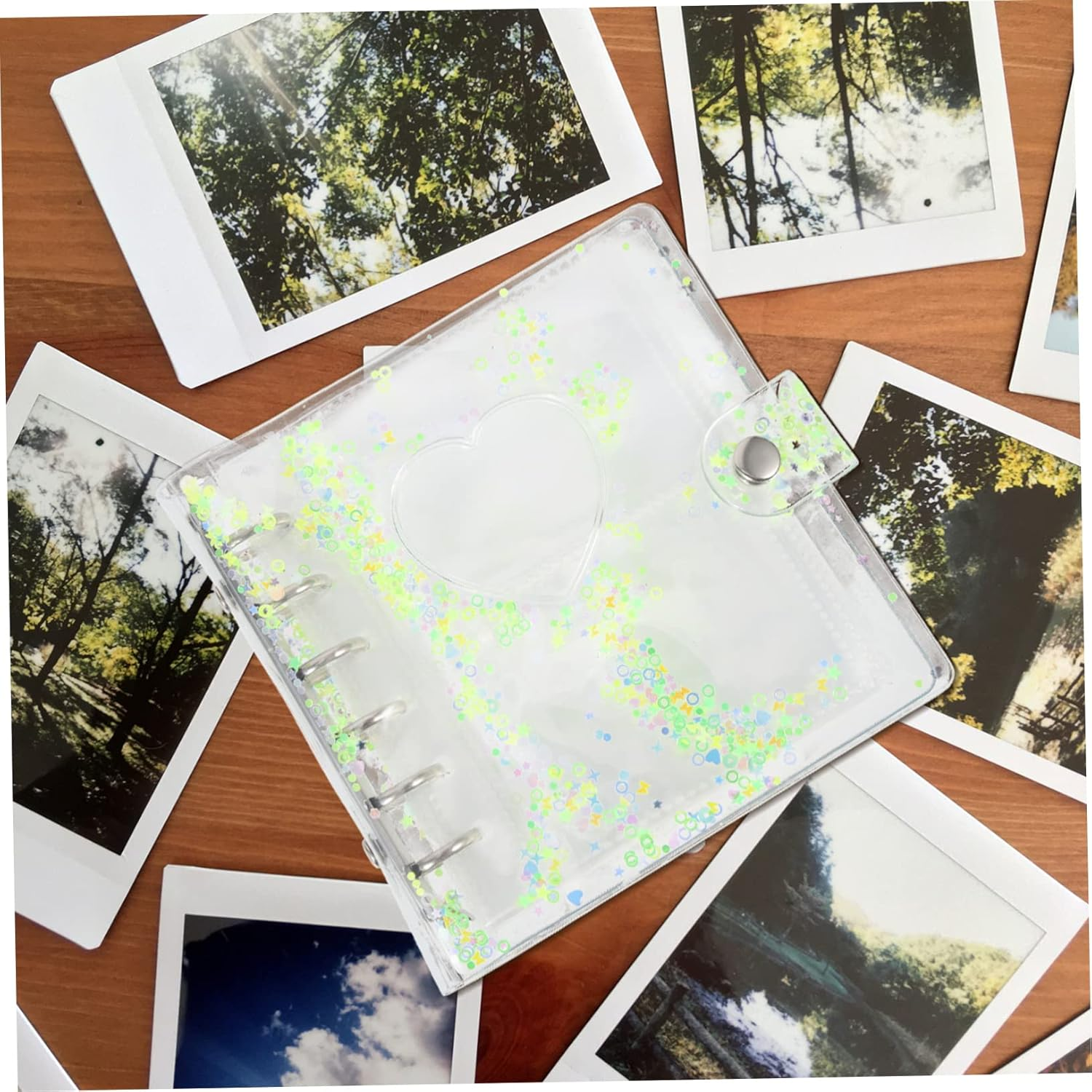 Tofficu 3Sets Photo Sleeve Inserts for Postcard Album Refill Pages with Protector Double-Sided Sleeves for Weddings Graduations and Photos image number 3