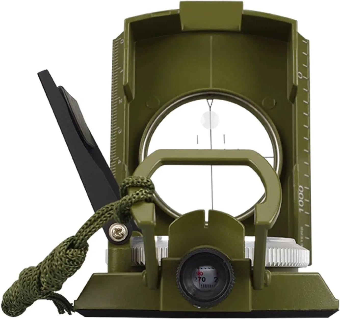 Yotsuba Compass, Miltiary Grade Compass with Lensatic Sighting and Clinometer for Hiking, Camping - Waterproof, Durable. and Pocket-Sized image number 2