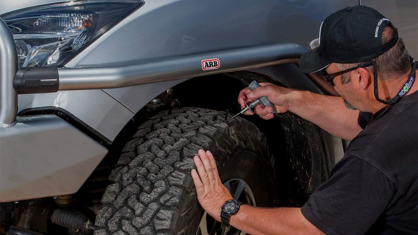 ARB 10000011 Speedy Seal 2 - Universal Heavy Duty Tire Repair Kit for Car, Truck, RV, Jeep, ATV, Motorcycle, Tractor, Trailer. Flat Tire Puncture Repair Kit Fix Punctures and Plug Flats 50 String Plug image number 6