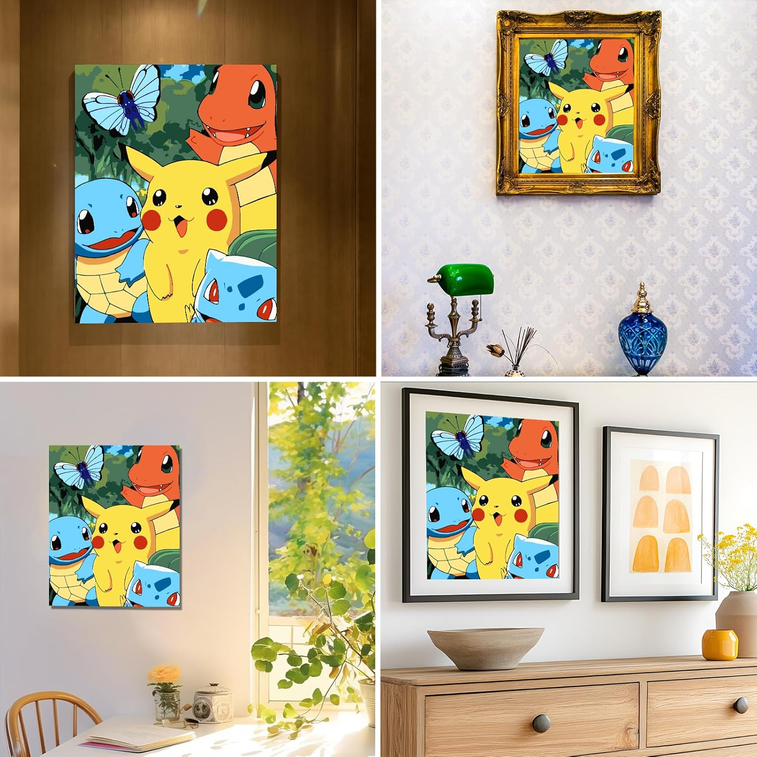 Lixkuokuo Painting by Numbers for Children from 6 Years, Junior and Adult Beginners, 40 X 50 Cm Large Cartoon Anime Painting Craft Set with Canvas Brushes Acrylic Paints, DIY Painting Kit for Boys - Cartoon Anime Paint By Numbers Without Frame 3 image number 7