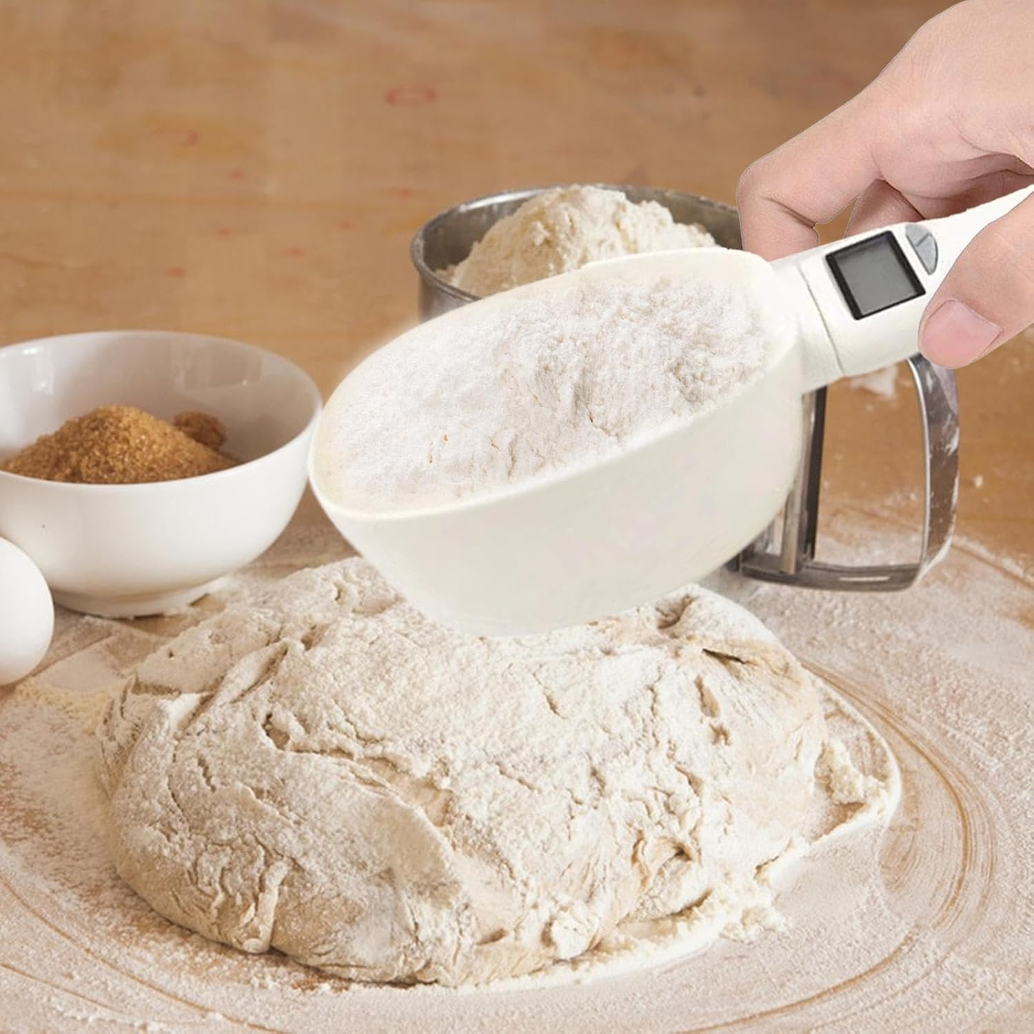 Food Measuring Tool, Portable Weighing Spoon, Kitchen Measuring Spoon, Pet Food Spoon, Sugar Measuring Spoon, Salt Measuring Spoon, Food Weighing Spoon, Kitchen Gadget Spoon, Portable Measuring Tool image number 2