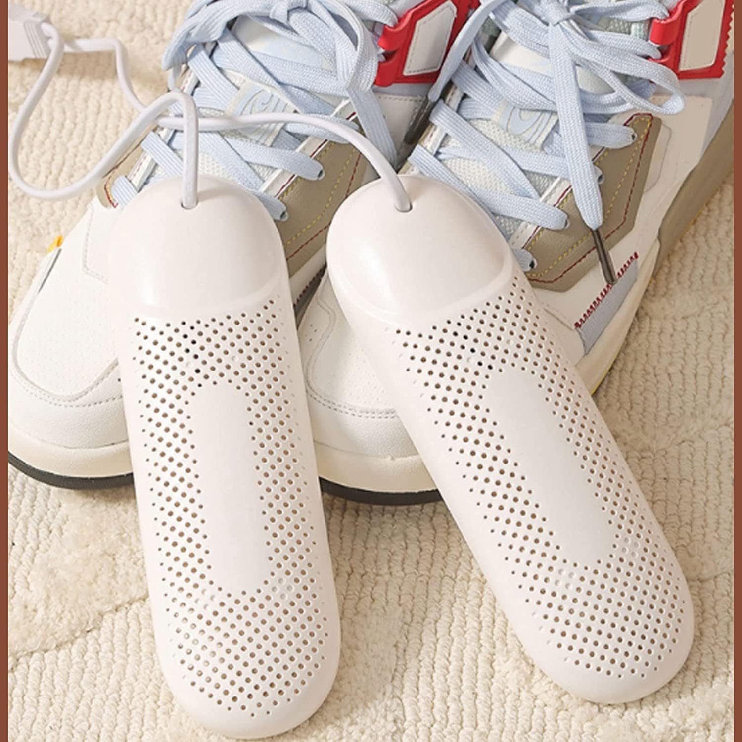 IODOO Shoe Dryer, Portable Footwear Dryers with Disinfect, Winter Household Essential for Family, Folding Foot Warmer Quick Drying for Shoes, Gloves, Socks, Ski Boots image number 6