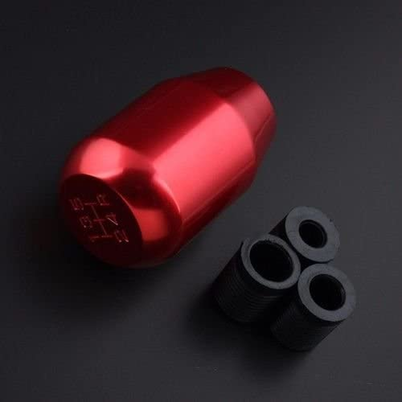 Manual 5 Speed Universal Gear Stick Shift Knob Red Racing for JDM Aluminum Shifter image number 4