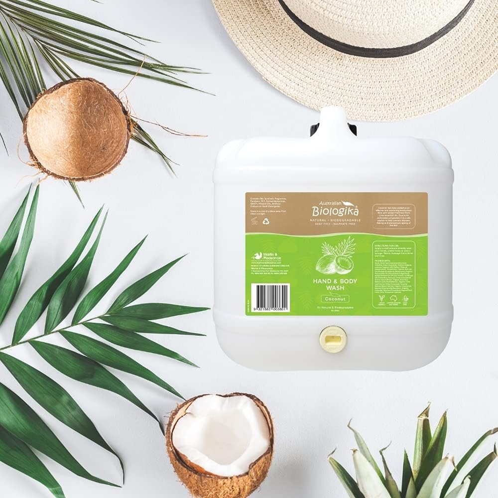 Australian Biologika Coconut Hand & Body Wash BULK 15L image number 2