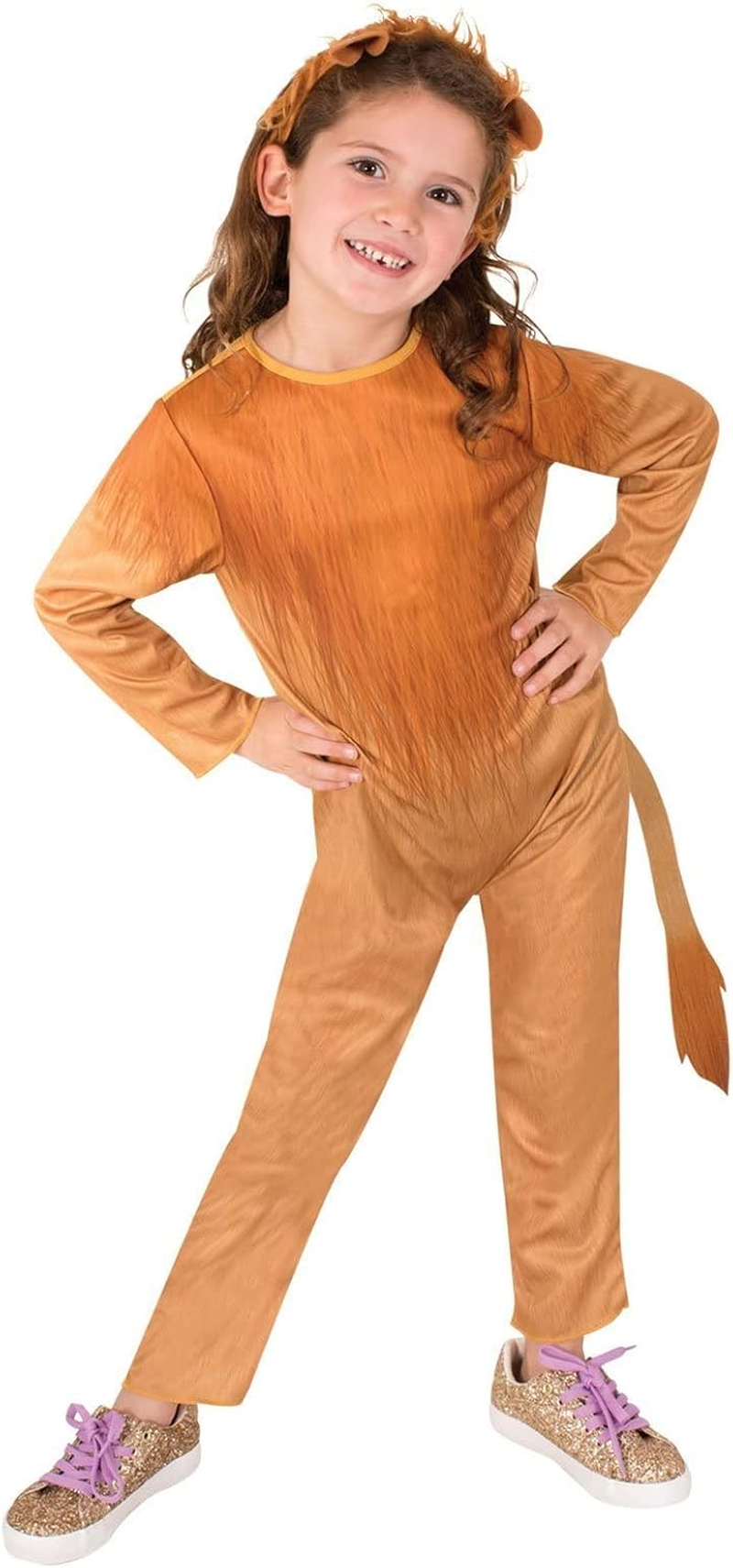 Rubie'S Lion Costume Child Unisex Printed Jumpsuit image number 2