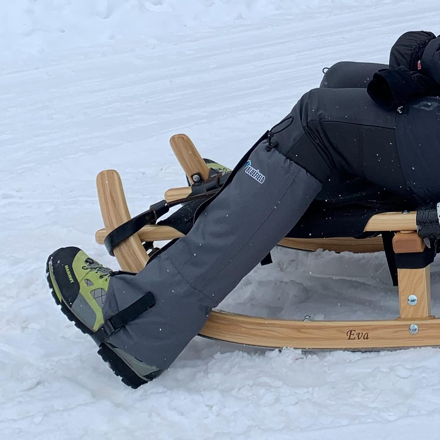 TRIWONDER Snow Leg Gaiters Waterproof Boot Gaiters Hiking Walking Climbing Hunting Cycling Leggings Cover (1 Pair) image number 5