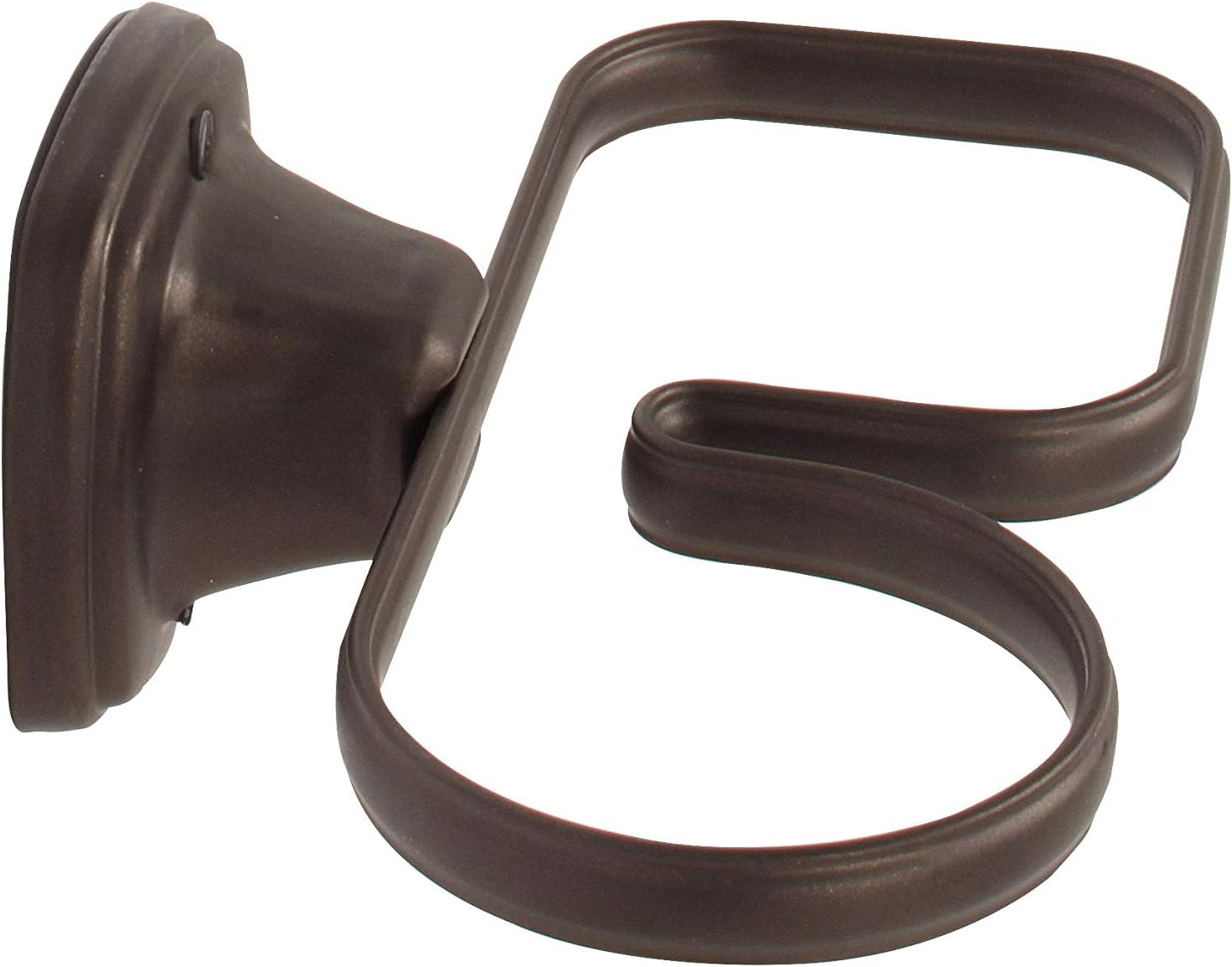 Spectrum 96524 Ashley Wall Mount Styling Station, Care Tool Holder Fits Hair Dryers, Flat Irons & Curling Wands, Stylish Bathroom Storage, Bronze - Chrome image number 4