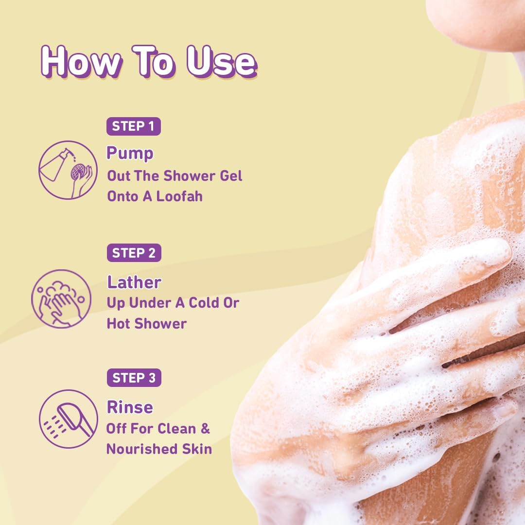 Plum Bodylovin' Vanilla Vibes Shower Gel | All Skin Types | Vanilla Fragrance | Sulphate & Paraben Free | 100% Vegan | Non-Drying, Transparent image number 5