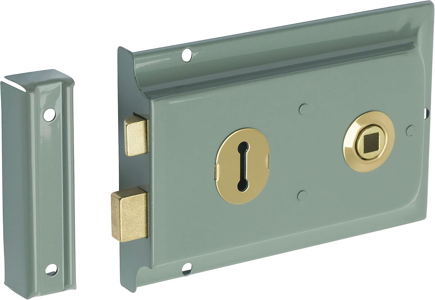 Sterling SRL004KN 152 X 101 Mm Rim Sashlock and Knob Set - Black image number 2