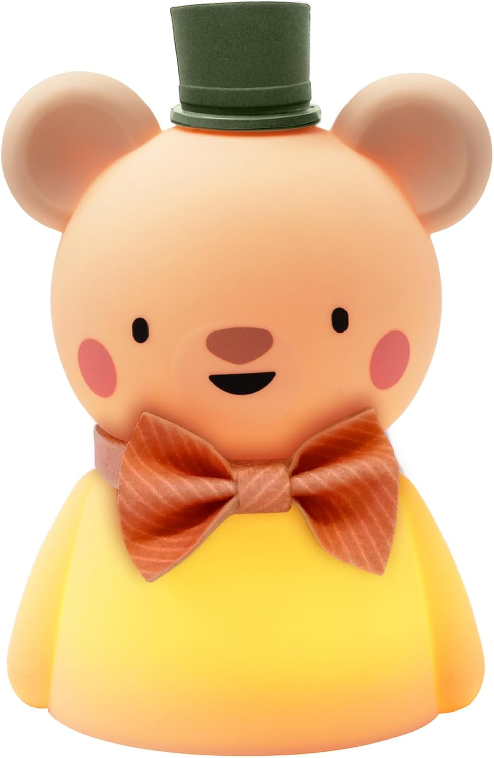 Taf Toys Little Bear Night Light for Kids &ndash; Adjustable Brightness with Timer, USB Rechargeable, Baby-Safe Silicone Lamp &ndash; Soft Glow Sleep Aid for Nursery, Toddler Room, Travel image number 3