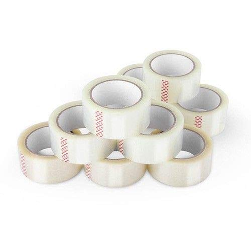Packing Tape Clear, 6 Rolls (48Mm X 75M per Roll), Heavy Duty Thick and Strong Bulk, Easy Moving & Storage, AHATECH image number 6