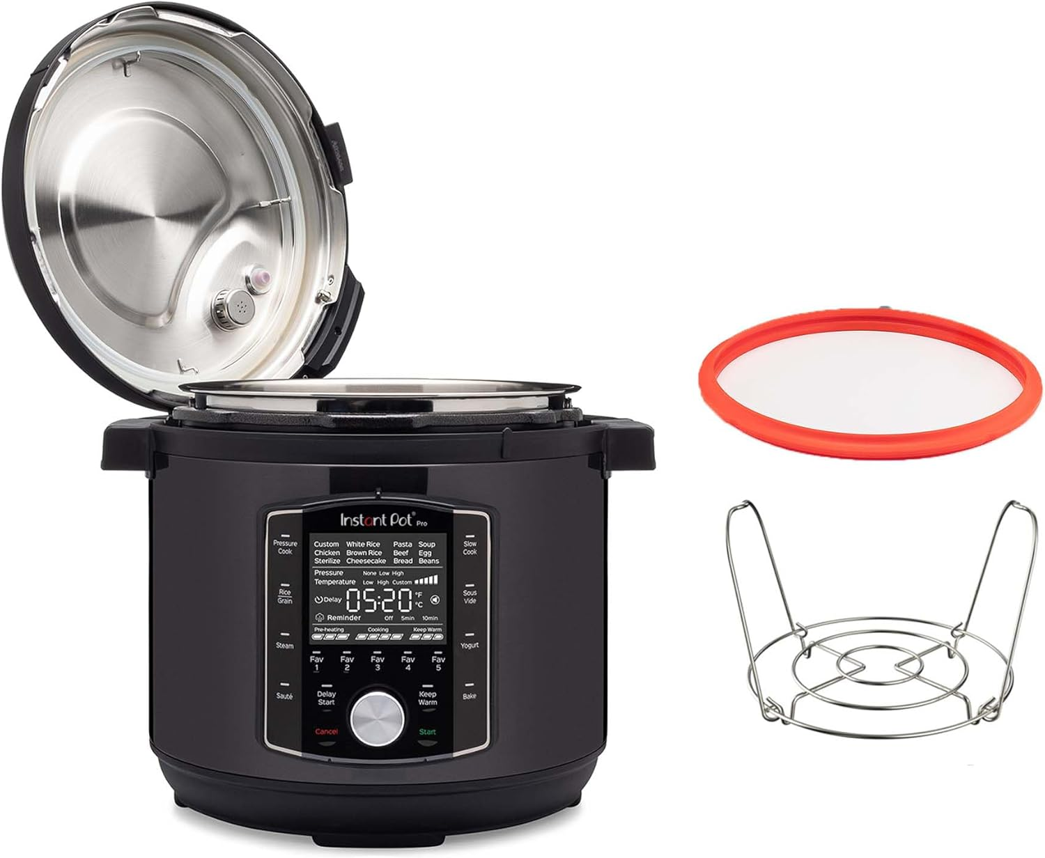 Instant Pot Pro Electric Pressure Multi-Cooker, 8 Litre Capacity image number 4