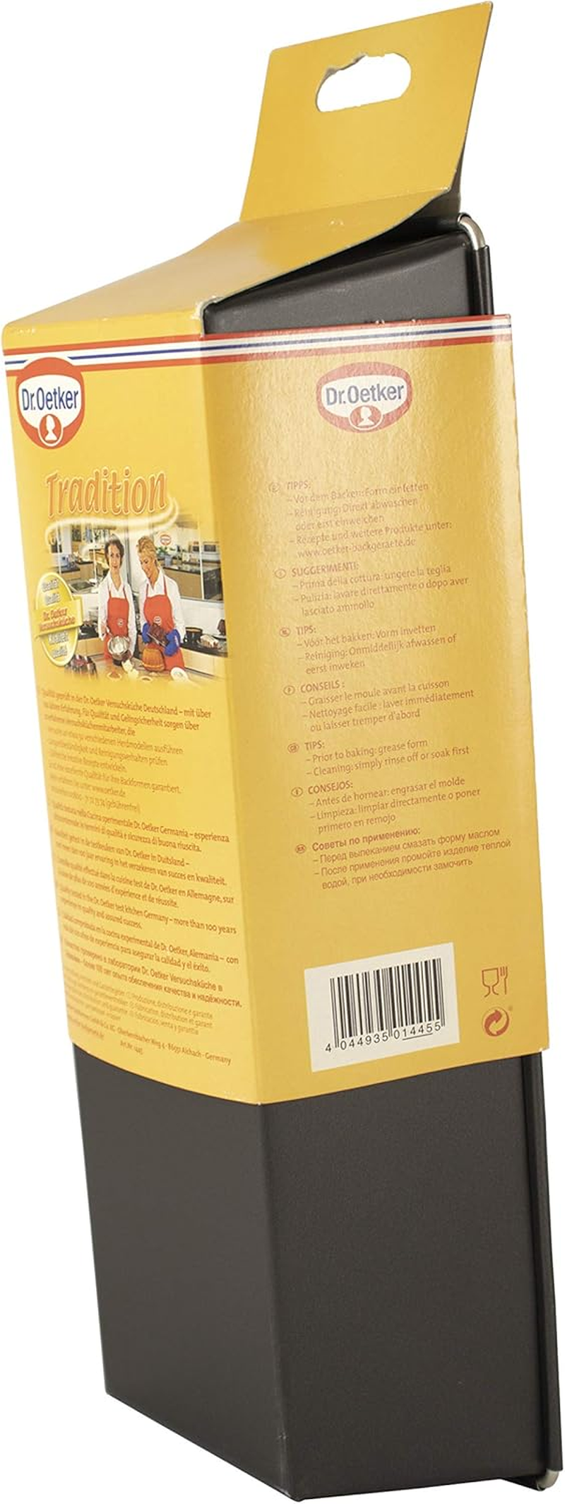 Dr. Oetker Loaf Tin 30 Cm, King Cake Tin with Non-Stick Coating, High-Quality Mould, Square Cake Tin Made of Refined Black Tin, Quantity: 1 Piece - 20-35 Cm image number 4