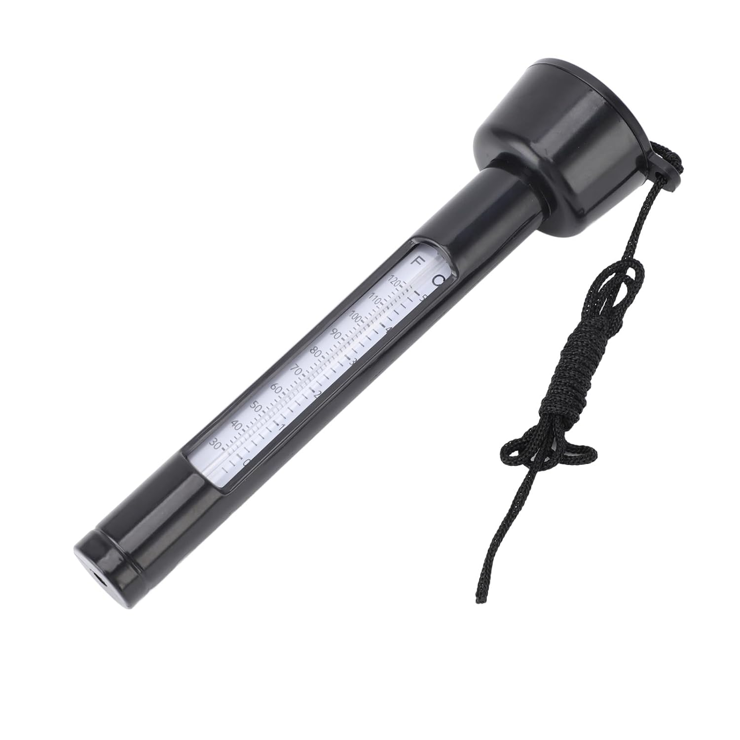 Pool Thermometer, Accurate Drop Resistant Waterproof Plastic and Kerosene Portable Floating Thermometer round with String for Hot Tubs