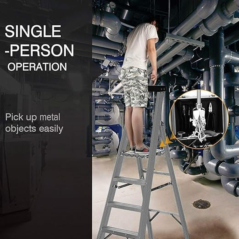 16Bs Magnetic Telescoping Pick up Tool for Small Metal Tools Extends from 7 to 185-820Mm (Black) image number 3