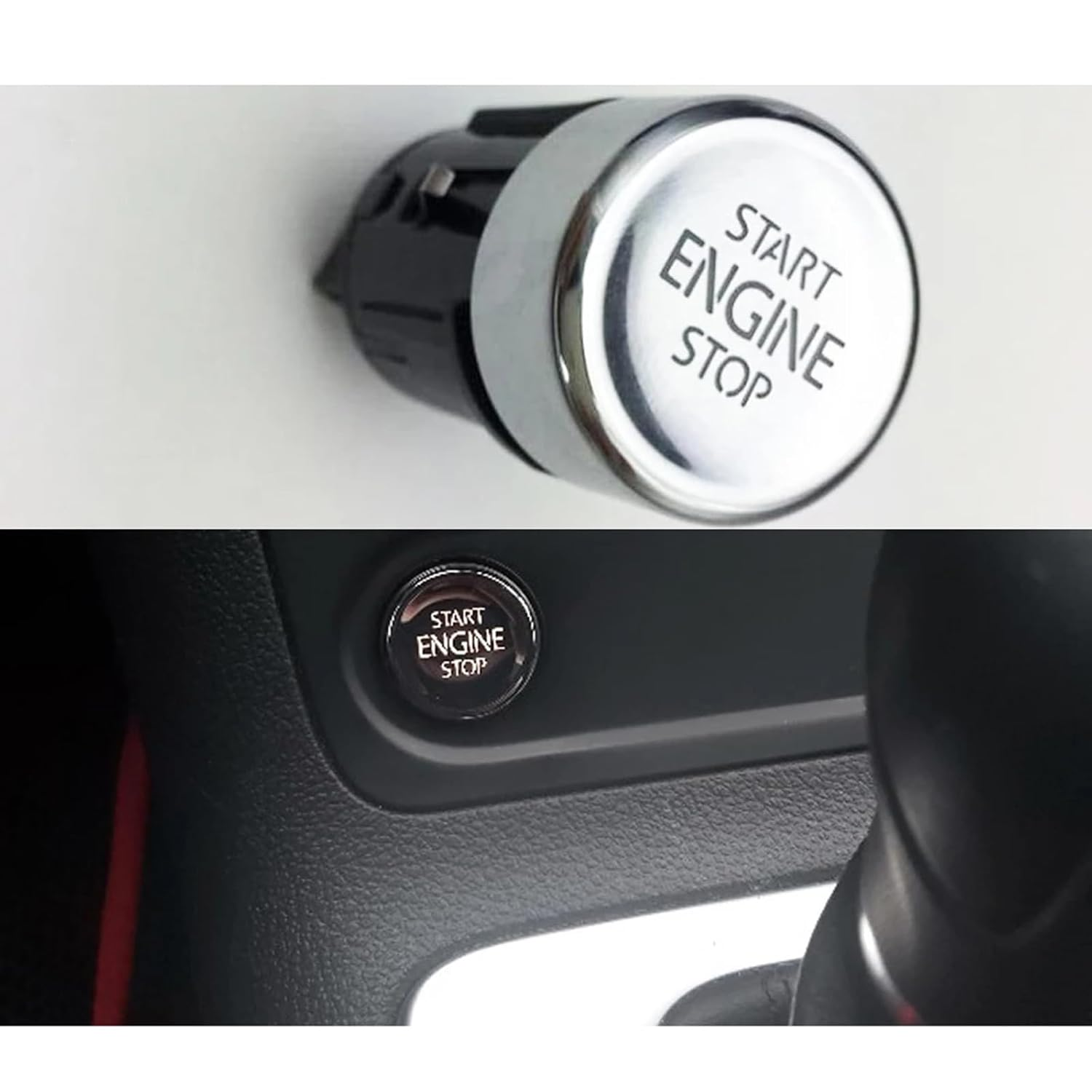 Engine Start Stop Button Switch One Key Start up One-Button Start 5NG 959 839 Fit for Tiguan L 2017 2018 2019 2020 2021 Accessories image number 4