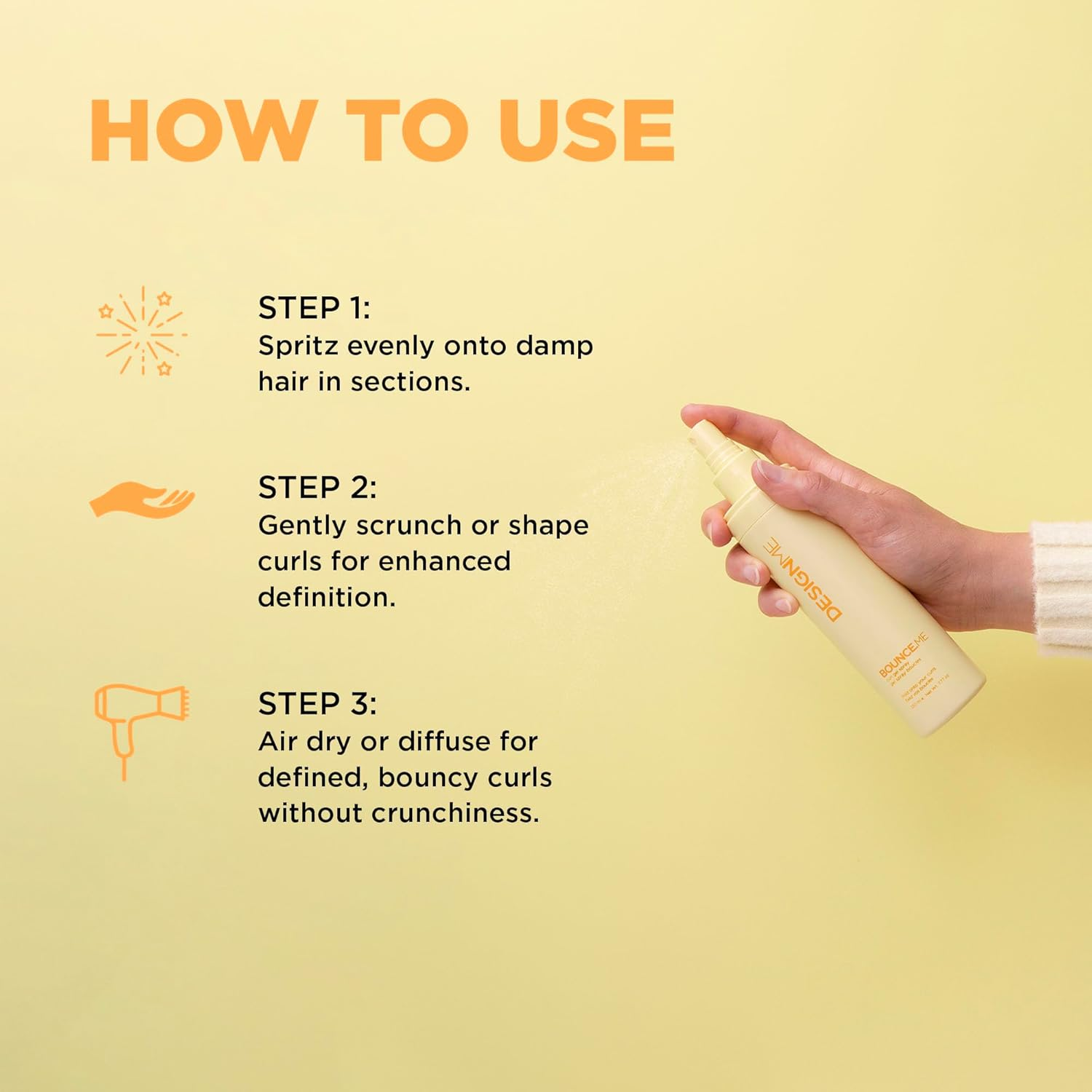 Design Me Bounce Me Curl Gel Spray 230 Ml