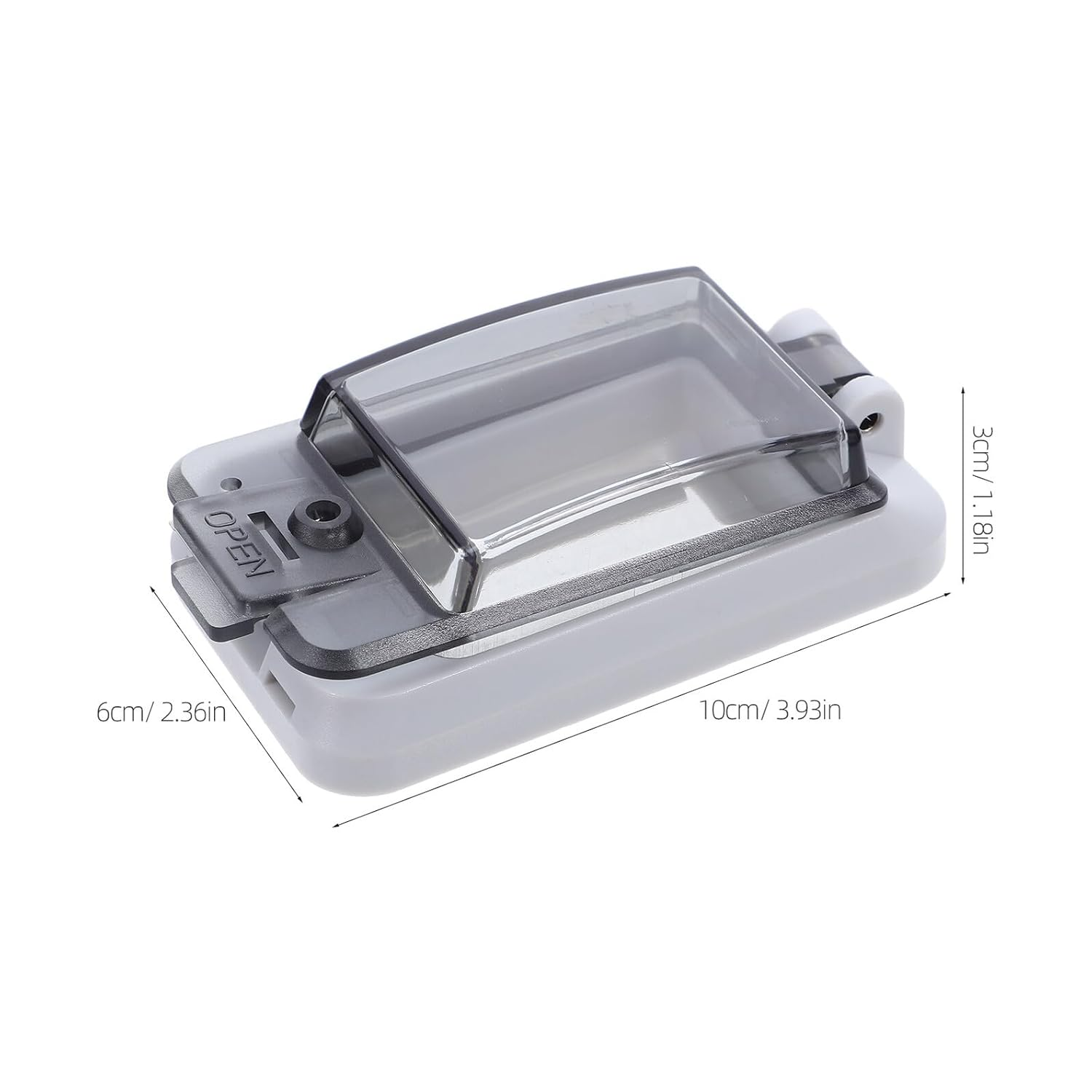 BUGUUYO Way Circuit Breaker Cover with Transparent Window for Outdoor and Indoor Electrical Box Panel Protection Dust and Moisture Resistant Distribution Box Panel image number 4