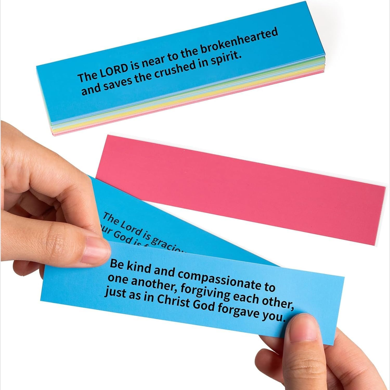 The Hope Jar Bible Verses, Read Me When Bible Verses Jar for Emotions and Feelings, Glass Scripture Prayer a Jar with 90 Coloring Bible Verse, Church Biblica (A) image number 1