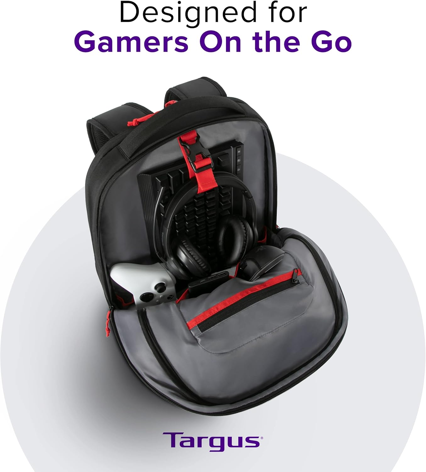 Targus Strike II Laptop Case Backpack, 43.9 Cm Size, Black image number 4