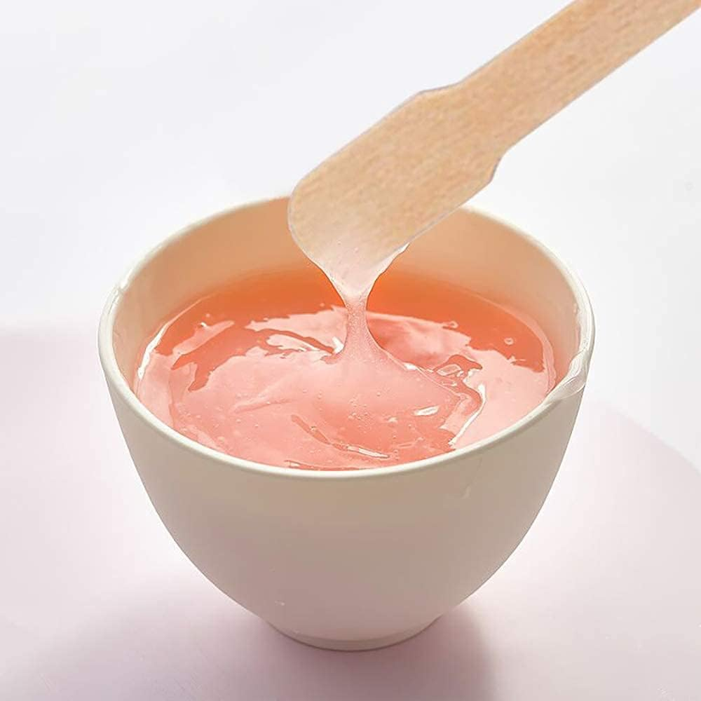 200Pcs Wooden Wax Sticks - Disposable Wooden Waxing Spatulas - Small Sizes Eyebrow Waxing Applicator Spatulas for Facial/Lip Hair Removal,Eyebrow Wax Sticks Wax Applicator,Wooden Wax Spatulas Kit image number 1