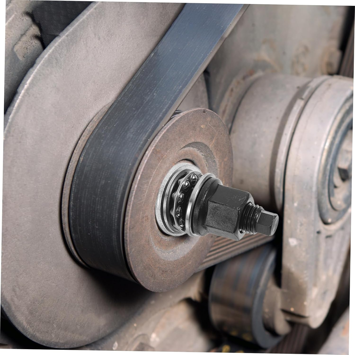 EXAOMBLE Harmonic Balancer Tool Kit Crank Pulley Install Tool Thrust Bearing image number 4