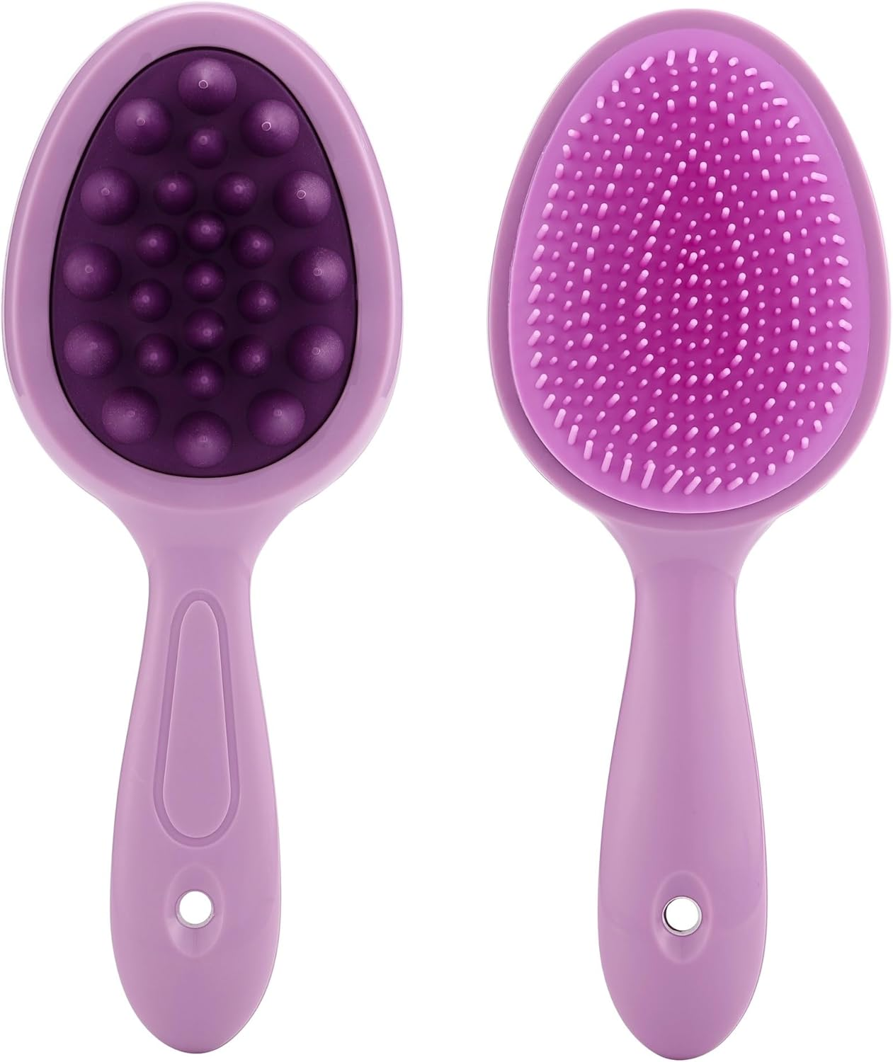 Ccbeauty 2 in 1 Head Skin Massage Brushes Shampoo Brush Double Sided Hair Brush Comb for Deep Cleaning Dandruff image number 2