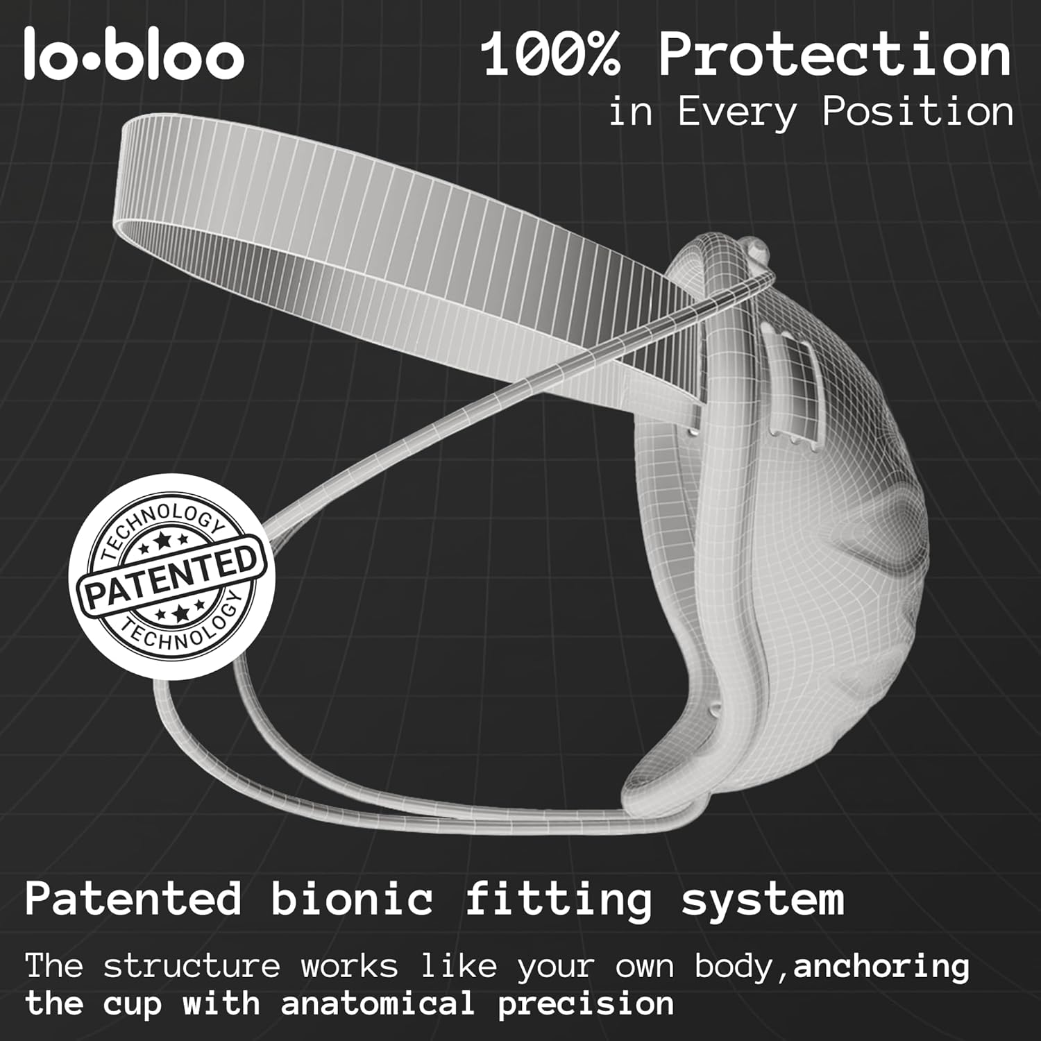 Lobloo Thai Cup 2.0 &ndash; Professional Athletic Cup for MMA, Muay Thai & Contact Sports | Engineered Performance Protection | Slim Lock Fit, Lightweight Freedom | Made in Sweden image number 6
