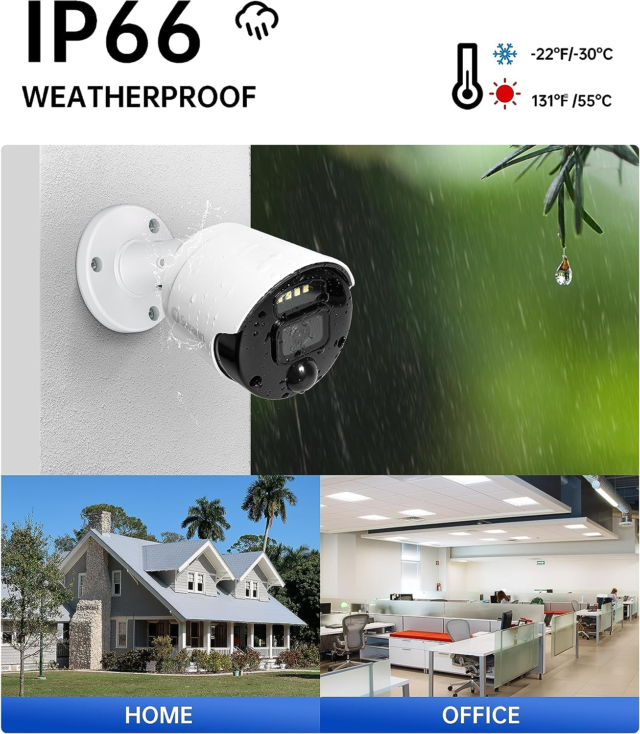 Swann Camera 4K Ultra HD Security System - 8-Channel NVR, 2TB HDD, 8 Bullet Cameras, Night Vision, Smart Alerts, IP66 Weatherproof - Comprehensive Home & Business Surveillance Solution image number 1