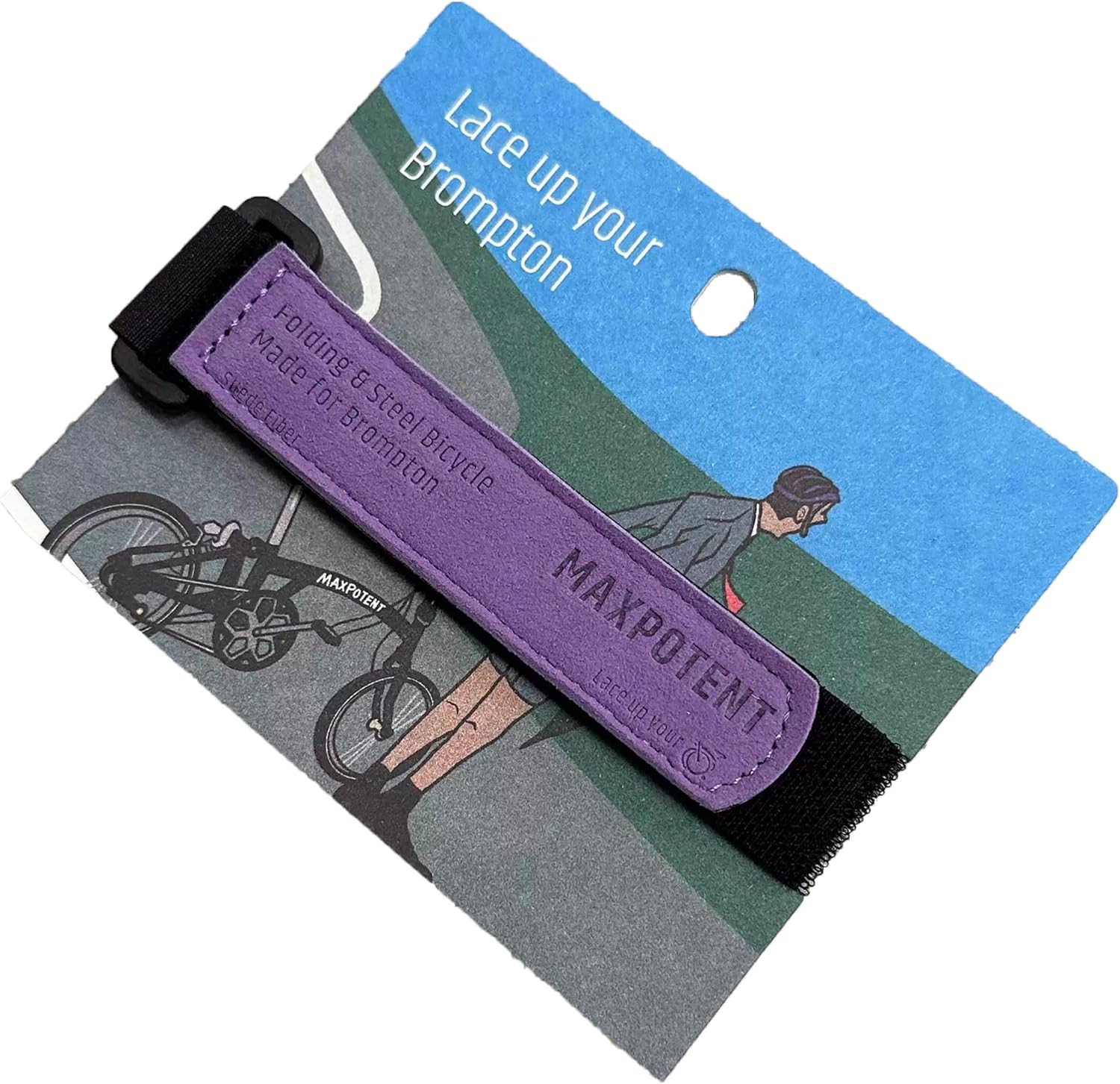 Magic Fastening Management Straps, Reusable Hook and Loop Cable Cord Organizer Ties, Multipurpose Elastic Leg Straps for Outdoor Activities, Elastic Ankle Safety Bands for Cycling（Blue） image number 5