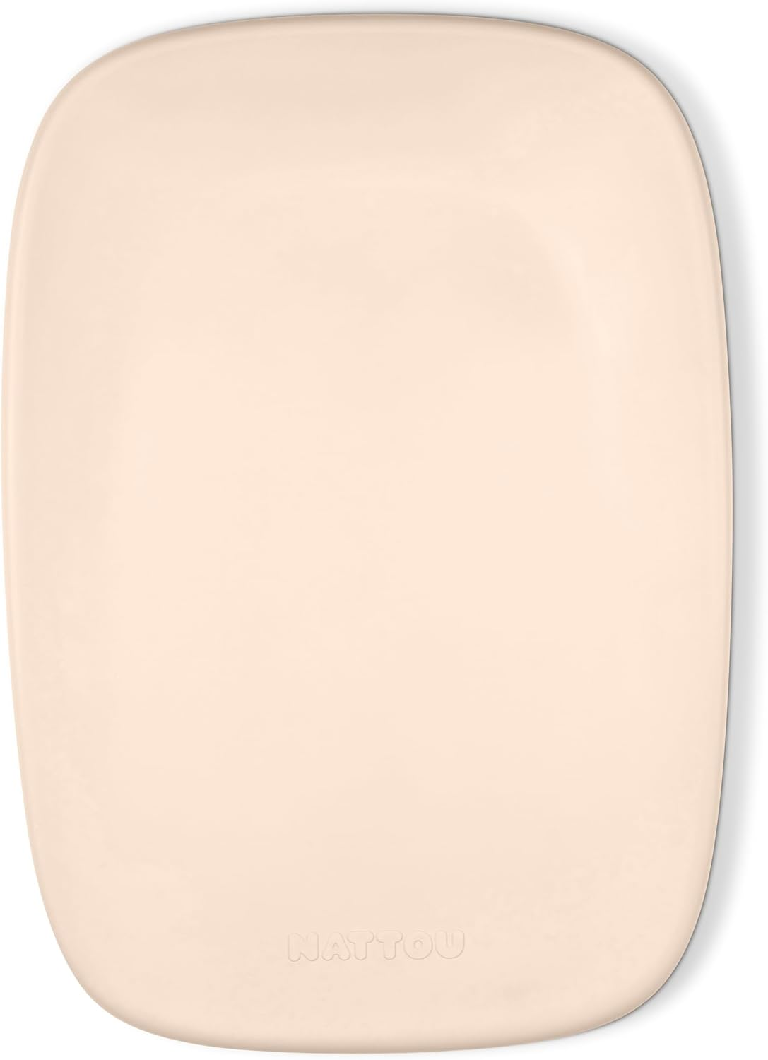 Nattou Soft Foam Padded Luxury Baby Changing Mat, Washable Change Mat, Approx. 50 X 70 Cm, PETA Tested and Vegan, Beige image number 1