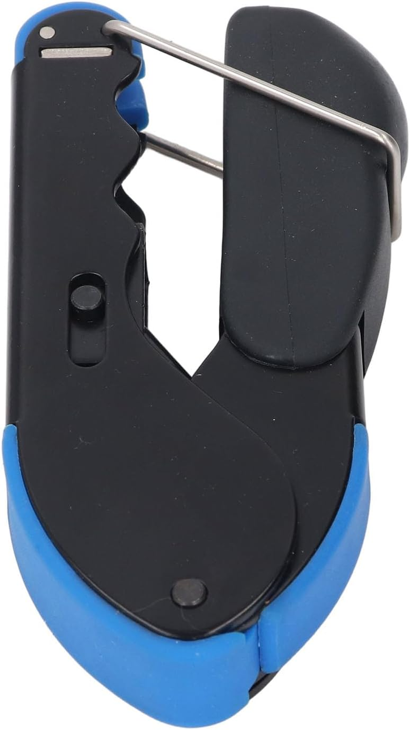 Coax Cable Crimper Tool Kit with Wire Stripper, Coaxial Compression Tool for Rg6 Rg59 Rg11, Adjustable Crimper, for Home Theater and Network Cabling image number 4