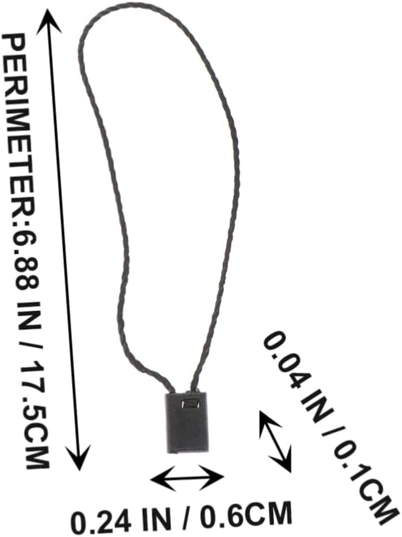 STOBOK 1000Pcs Garment Price Tag Fastener Strings for Crafting Shop Accessory and Home Decoration for Various Items and Daily Needs image number 1