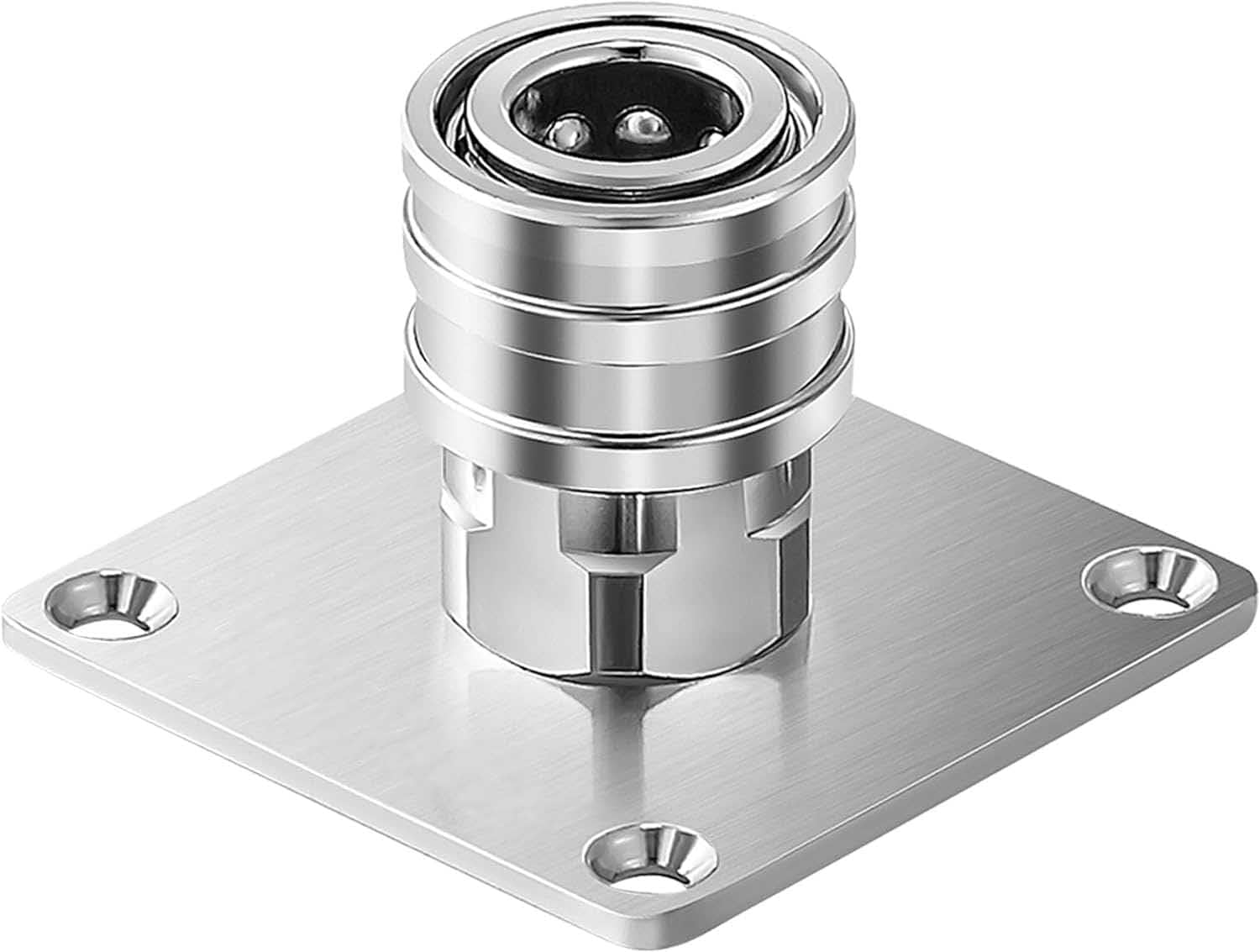 Pressure Washer Foam Cannon Holder, 1/4" Quick Connect Automatic Foam Cannon Mount, Stainless Steel Pressure Washer Nozzle Tip Holder, Pressure Washer Accessories Storage Rack image number 1