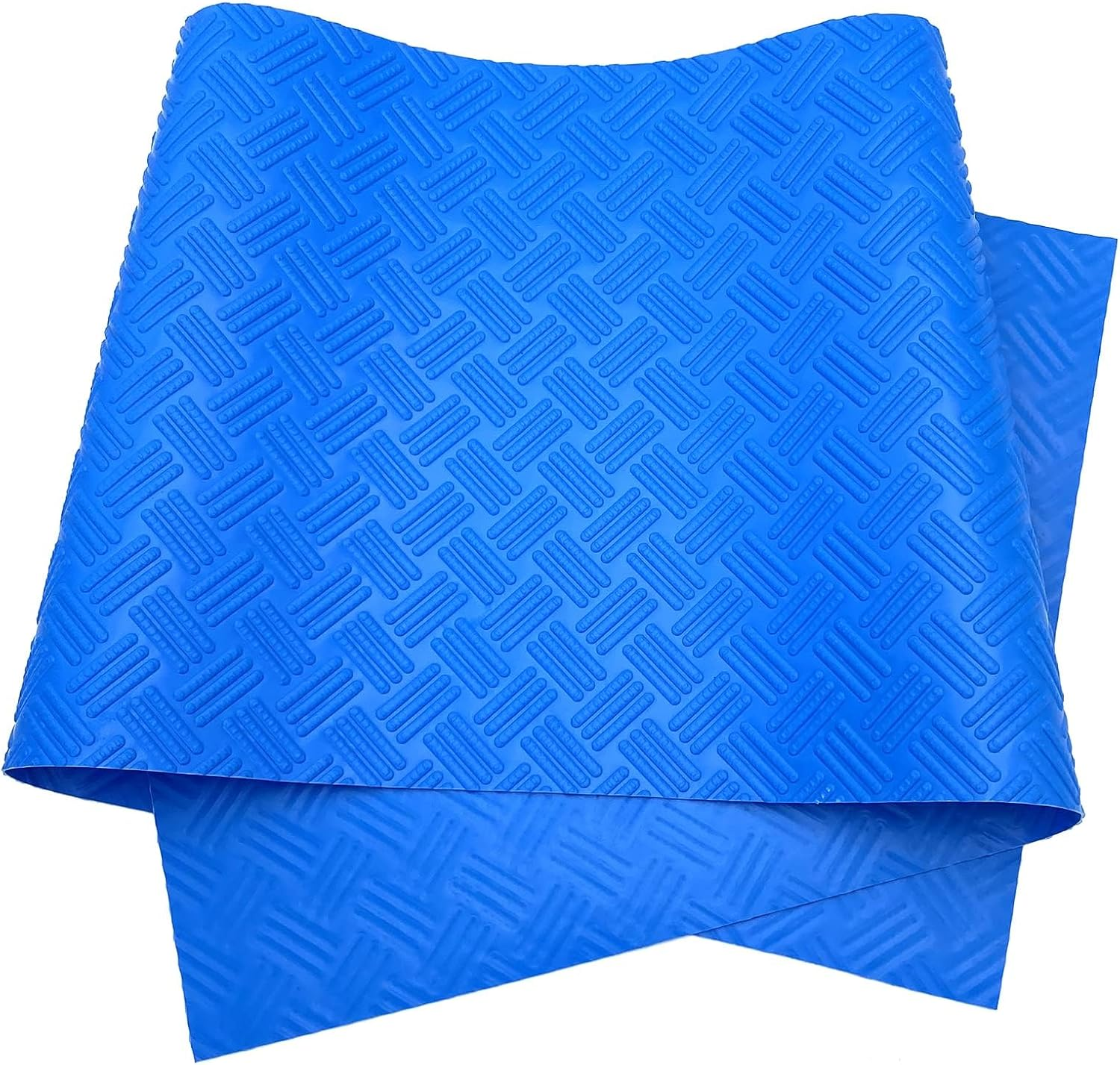 Swimming Pool Ladder Mat - 36"X36"Protective Pool Ladder Pad Step Mat with Non-Slip Texture, Blue Medium Blue Medium Pool Step Mat, Pool Liner Protection Mat (90 X 90 Cm) image number 5