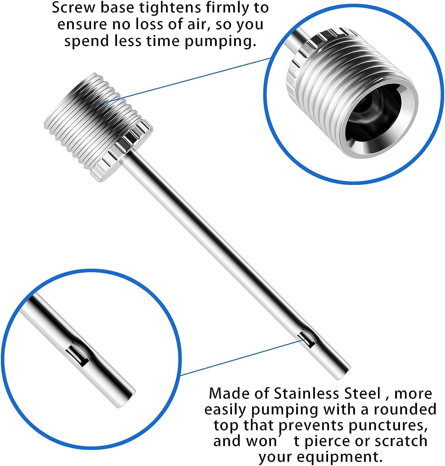 35 Pcs Elektrische Ball Pumpe Needles, Stainless Steel Air Pump Needles with 1Pcs Storage Box for Blowing up Football, Basketball, Volleyball, and All Other Sports Balls image number 3