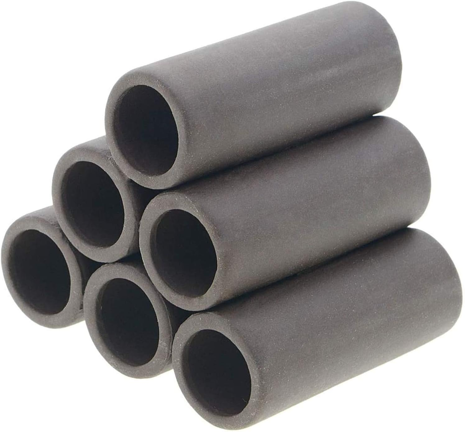 XMHF Aquarium Breeding Cave Ceramic Shrimp Shelter Spawning Tube Shrimp Habitat Ornament Hiding Cave Decorations Hideaway Pipe image number 3