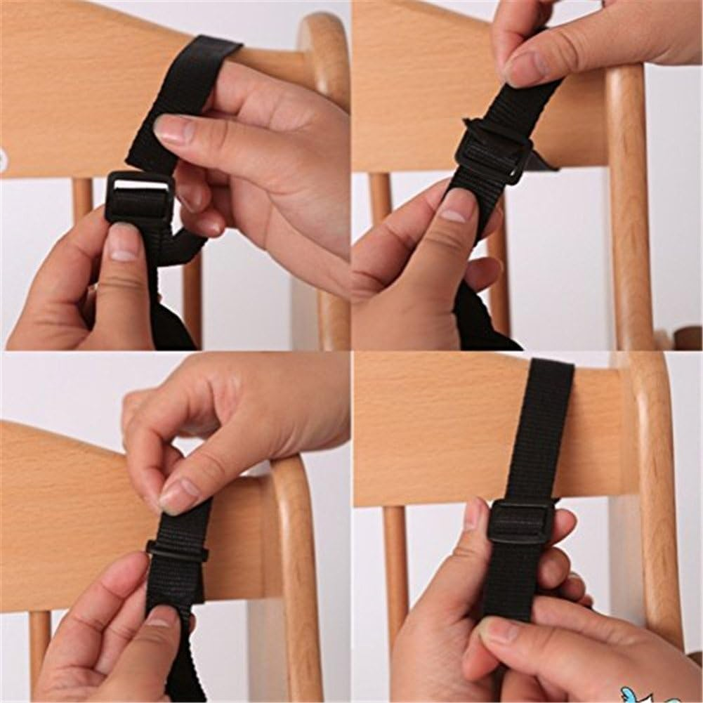 5 Point Harness Baby Safety Belt Universal High Chair Seat Belt for Wooden High Chair Pushchair image number 2