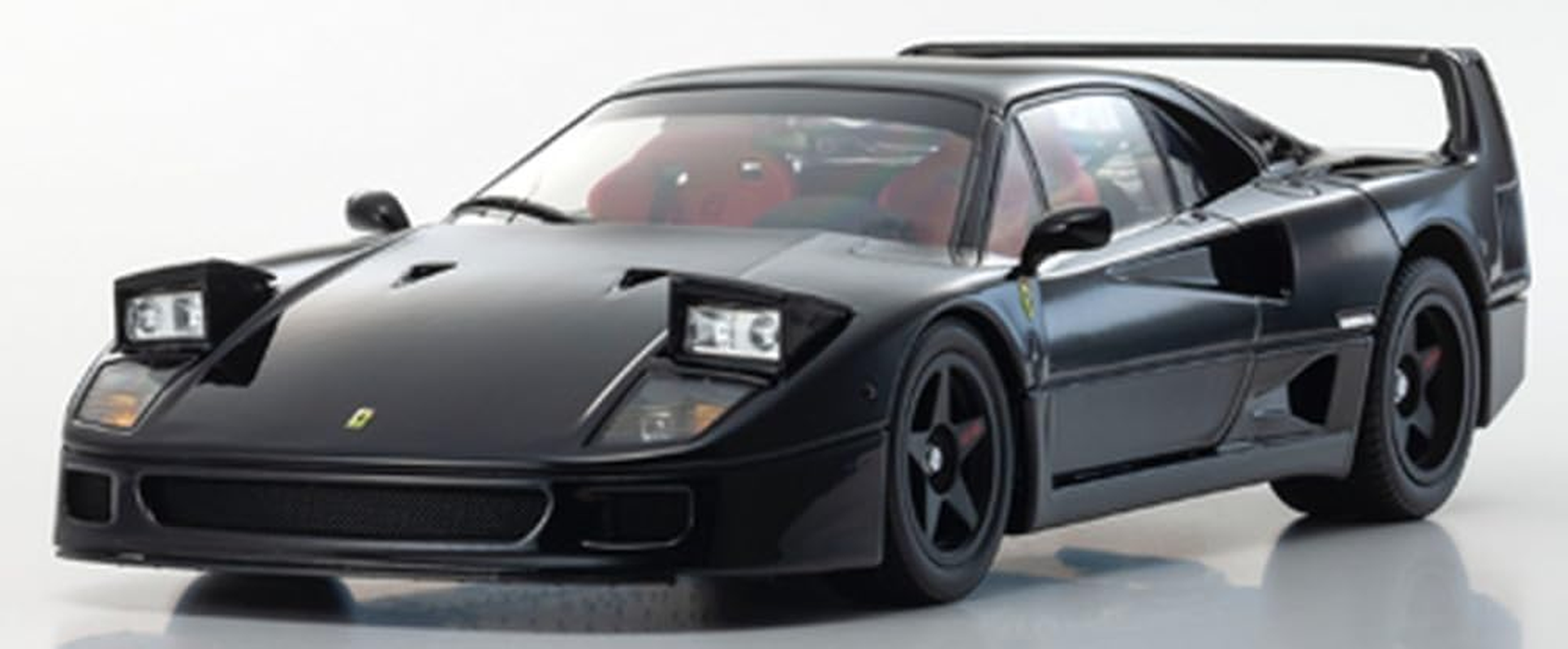 Kyosho Original 1/18 Ferrari F40 Black Finished Product image number 6