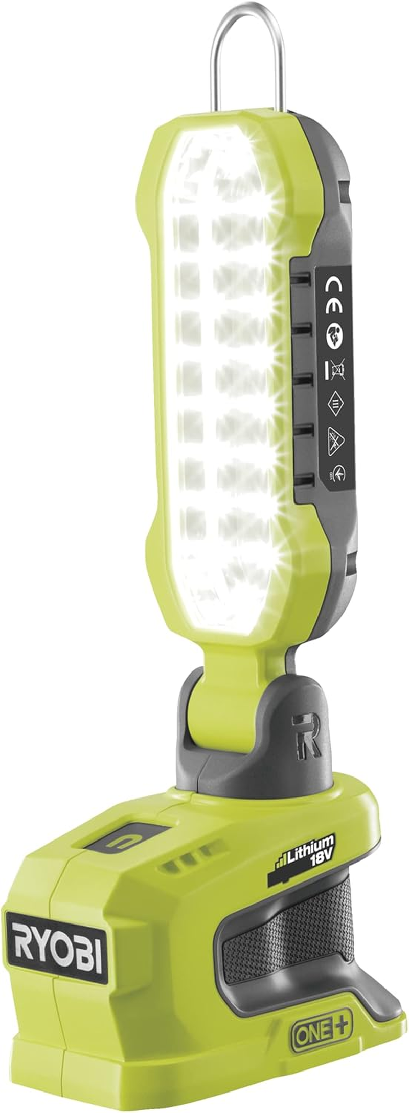 RYOBI RLC18-0 18V ONE+ Cordless Compact Area Light (Bare Tool), Hyper Green image number 1